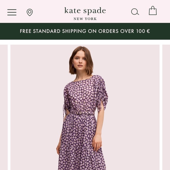 kate spade Dresses Kate Spade Maxi Dress In Purple Sunny Bloom